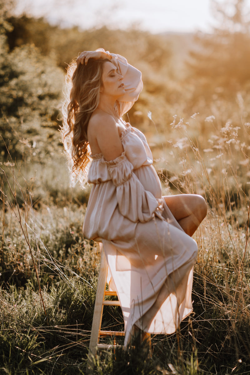 [Final Stock Ever - with New Photos] The Original Inspired Gown (Cream)