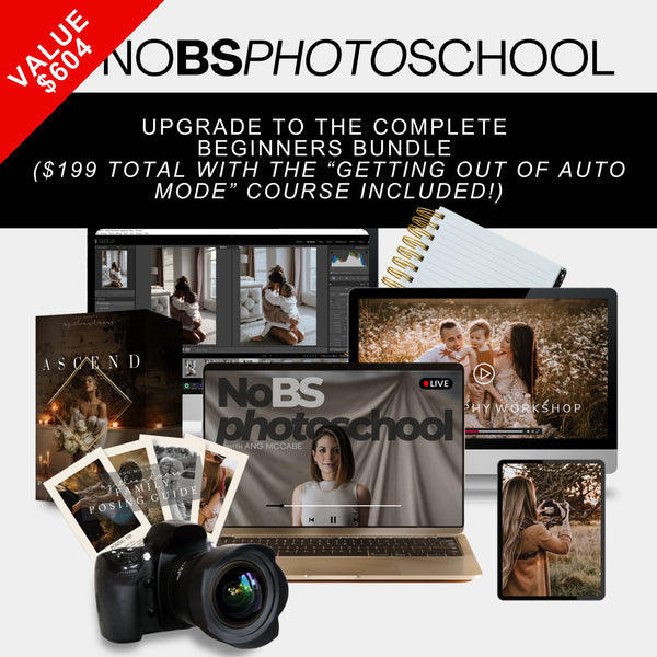 "Getting Out of Auto Mode" - 4 WEEK PHOTOGRAPHY COURSE