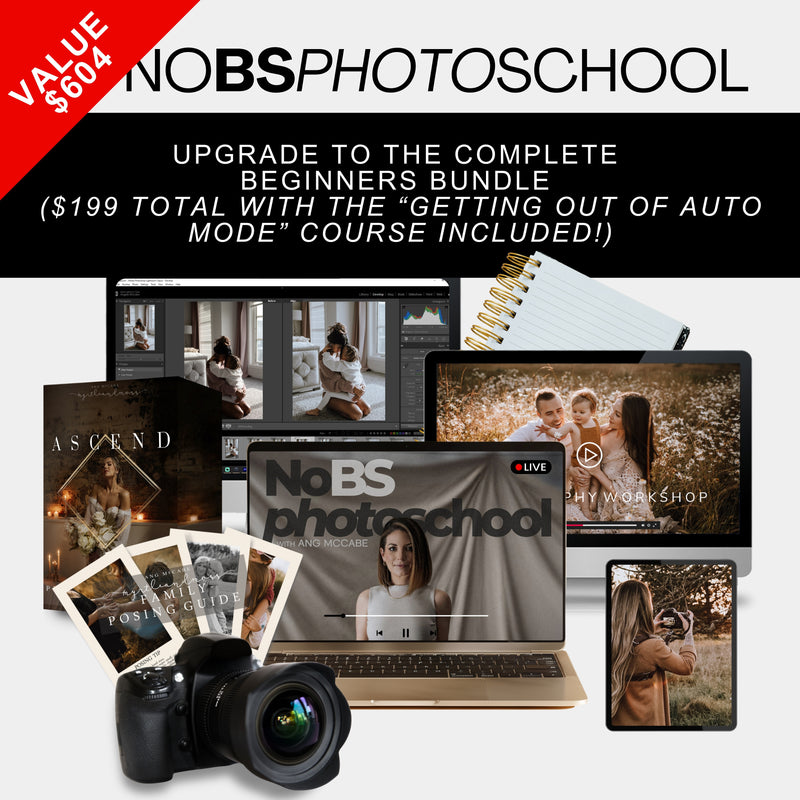 "Getting Out of Auto Mode" - 4 WEEK PHOTOGRAPHY COURSE