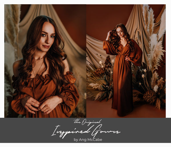 The Original Inspired Gown (Golden Brown)
